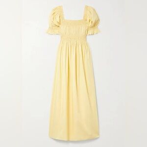 Doen eclipse yellow maxi dress